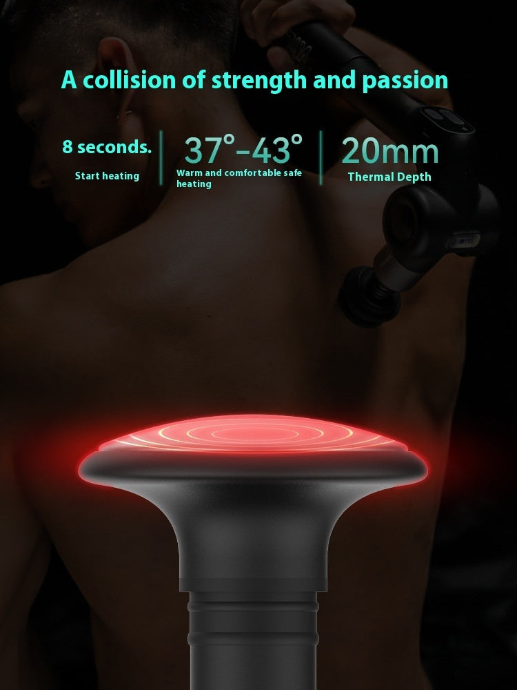 مسدس التدليك القابل للطي KiCA Evo Hot Compress بمقبض تلسكوبي